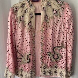 Jenny lewis 80s embroidered jacket